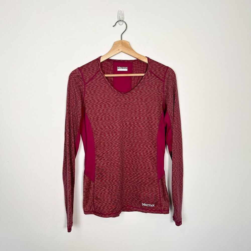 Marmot Women's Long Sleeve Athletic Top Sz Small